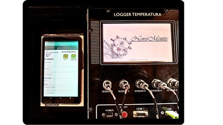 Maleta Logger y Tablet con app de Novomentis - Equipo de Fabricación Propia